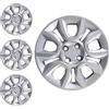 RYELDOM Copricerchi 15 Pollici per Fiat Panda 4x4 dal 2012, Set 4 Coppe Ruota in Nylon Flessibile Resistenti, Copricerchi Auto 15, Made in Italy