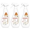 Generico Wexór Detergente Spray per Legno, Cera Carnauba e Olio di Argan, Antistatico, Liquido, Profumo Persistente, per Mobili Tavoli Porte Parquet - 3 Unità da 500ml