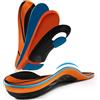 QMD Solette ortopediche, plantare, plantare, plantare, inserti piatti, metatarsalgia, sperone calcaneare, solette per scarpe sportive comfort ortopediche per uomo e donna