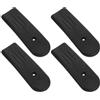 GRADENEVE Coperture Maniglie Freno per Sedia a Rotelle in Gomma Nera, 2 Paia Versatile Compatibile la Maggior Parte dei Modelli di Carrozzina