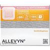 Smith & Nephew Allevyn Ag Gentle Border 7,5 x 7,5 cm (10 Pezzi) - Medicazione in Schiuma con Argento e Bordo in Silicone - Per Ferite Infette e Pelli Sensibili - Sterile e Altamente Assorbente.