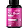 PARAFARMACIA, ORGANIC VITAMINS & FOOD OVF Cortisol Donna Integratore con Fosfatidilserina Griffonia 5HTP Ashwagandha ksm-66 e L-Teanina 120 Capsule Supporto Per Tono Dell'Umore e Rilassamento Notturno Contrasto Dolori Mestruali