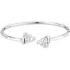 Morellato Bracciale Donna in Acciaio, Cristalli, Collezione LEGAME, Twisting Bangle, Nodo