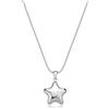 S'Agapõ Collana Girocollo Donna, Collana Donna in Acciaio con Simbolo Stella | Collezione Stellar - SSE17