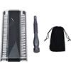 QWUUYEC Kit Cacciaviti di Precisione 45 Pezzi, Set Attrezzi Riparazione Phone Computer con Punte Magnetiche - Manico Ergonomico in Alluminio, Acciaio S2 Durevole, Per Smartphone e