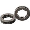 Cloudpower Ricambio Pignone Frizione Catena Trasmissione Cerchio 3/8 Passo 7 Denti Adatto CS600P Modello 682100 68210 e Motosega Modelli 030 031 032 038 044 046 064 066 MS311