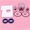 SAANICH 38mm Pistone Pin Anello Anello di sicurezza Paraolio Kit filtro aria Fit For Stihl MS180 018 MS 180 Motosega Pezzo di ricambio Бензопила