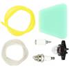 DORFEY Gas segato carburante Filtro-ter filtro aria Kit di scignia adatto per Poulan per artigianato-uomo Accessori di riparazione motosega