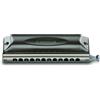 SUZUKI S-48B Bass Chromatic Harmonica Sirius Series 12 fori 48 note con custo...