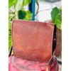 Fatto a mano Borsa A Tracolla Vintage In Pelle Economica Fatta A Mano Per Laptop