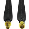JARFT Finestra cavo/passacavo per finestra/cavo piatto per antenne LTE (800MHz, 1800, 2600 MHz) con connettore SMA maschio/SMA femmina