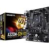 GIGABYTE GA-A320M-S2H (AMD Ryzen AM4/MicroATX/2xDDR4/HDMI/Realtek ALC887/3xPCIe/USB3.1 Gen 1/LAN/Motherboard)