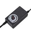 Tonysa Adattatore di Regolazione della Tensione, Alimentazione 24W 3-24V, Adattatore di Alimentazione con per luci a LED elettroventilatori Micro Trapani dispositivi digitali Dvd Mobile(Spina Europea)