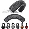 Voarmaks Lussuosa copertura per fascia in vera pelle di agnello, compatibile con Hifiman HE400SE, HE400i 2020, Edition XS, DEVA Pro, HE-R9, HE-R10D, HE560 V4 Premium imbottitura in morbida pelle