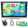 Rimoody 4+64G Autoradio per VW Passat B7 B6 2010-2015/VW Magotan CC 2010-2014 10 Pollici Android Autoradio con Wireless Carplay Android Auto Navi GPS Mirror Link Bluetooth WiFi/FM/RDS/EQ Telecamera Posteriore