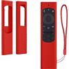 kwmobile Custodia Silicone Telecomando Compatibile con Samsung Smart TV TM2280e BN59-01385 / BN59-01386 / BN59-01391A Cover - Guscio Protettivo Telecomando Antiscivolo - Rosso