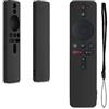 kwmobile Custodia Silicone Telecomando Compatibile con Xiaomi Mi Box S Cover - Guscio Protettivo Telecomando Antiscivolo - Nero