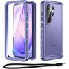 Beeasy Cover per Samsung S26 Ultra Impermeabile IP68, 360 Militare Antiurto Indistruttibile Resistente Doppia Rugged Protezione Custodia, Ermetica Antipolvere Subacquea Waterproof Case, 6,9, Viola