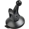 Zoegneer Supporto per parabrezza auto con ventosa per Garmin Nuvi GPS, supporto regolabile, nero