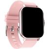 Dickly Smart Watch Smartwatch Assistente vocale alla Moda modalità Sportive Multiple Contapassi Rispondi Effettua chiamate Orologio Fitness Impermeabile IP68, Rosa