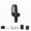 Annadue Auricolare Bluetooth, Auricolare Bluetooth 4.0 con Microfono a Riduzione del Rumore, Mini Pulsante PTT e Adattatore, per Radio Portatile e Cellulare