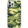 Mixroom - Cover Custodia Per iPhone 12 Pro Max In Silicone TPU Fantasia MIMETICA MILITARE 87