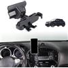 METYOUCAR Supporto per telefono da auto per @Nissan Juke/In-finiti ESQ 2011-2019, lato sinistro centrale della bocchetta dell'aria, girevole, fisso, per auto, adatto per iPhone, Android e smartphone