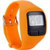 Qianly Orologio Digitale Sportivo con Contapassi, Cinturino in Silicone E Funzione di Monitoraggio delle Calorie, Ideale per Il Fitness, Arancione