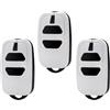 Wvoillty 433,92 MHz, telecomando per porta del garage, compatibile con GTI2/4, GT2/4, Mio TR2/4, Mio TR2N/4N (3 pezzi)