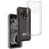 REY Cover in Gel TPU Trasparente per ULEFONE Armor X16 - Armor X16 PRO, Ultra Sottile 0,33 mm, Morbido Flessibile, Custodia Silicone