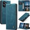 Phernykas Custodia a Libro Portafoglio per Xiaomi POCO X8 Pro, Cover Flip in Ecopelle con Porta Carte, Chiusura Magnetica e Protezione Anticaduta, Custodia Telefono Libretto, Blu-verde