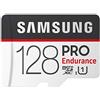 Samsung PRO Endurance - Scheda Micro SDXC da 128 GB con adattatore - 100 MB/S U1 (MB-MJ128GA/AM)
