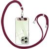 Anfire Collana universale per tutti gli smartphone, cinturino per cellulare da appendere con pad, cordino per cellulare, catena per esterni, viaggi, supporto per cellulare, regolabile e rimovibile