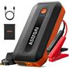 AstroAI B8 Booster Avviamento, Avviatore di Emergenza per Auto/Moto 12V (7,0L Benzina / 5,5L Diesel) Avviatore Batteria Auto Portatile con Torcia LED&USB, Power Bank