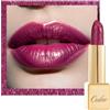 Oulac Rossetto Metallizzato Lucido Viola, Rossetti Glitter Senza Profumo, Perlato e Brillante, Colore Intenso Lunga Durata, Formula Idratante Nutre le Labbra, Vegan & Senza Glutine, 04 Sugar Plum