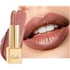 OULAC Rossetto Opaco Finitura Metallica, Matte Rossetti Cannella Glitterato Idratazione e Lucentezza a Lunga Durata per le Labbra, Texture Fine Colore Intenso, 4,3g (GM03) Deep down