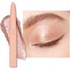 Oulac Matita Ombretto Girevole Rosa Finitura Scintillante - Impermeabile e a Prova di Sbavature, Dura 16 Ore+, Texture Cremosa e Setosa, Vegan, WS02 Pink Rush