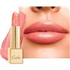 OULAC Rossetto Opaco Finitura Metallica, Matte Rossetti Corallo Glitterato Idratazione e Lucentezza a Lunga Durata per le Labbra, Texture Fine Colore Intenso, 4,3g (GM11) Aurora