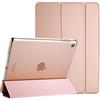 ProCase Custodia per iPad 10,2 Pollici Cover per iPad 9/8/7 Generazione 2021/2020/2019 Cover Sottile Leggero con Auto Svegliati/Sonno -Rosegold