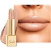 OULAC Rossetto Opaco Finitura Metallica, Matte Rossetti Nudo Glitterato Idratazione e Lucentezza a Lunga Durata per le Labbra, Texture Fine Colore Intenso, 4,3g (GM01) Serene
