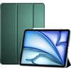 ProCase Cover per iPad Air 11 Pollici M4 2026/M3 2025/M2 2024 - Custodia Smart con Supporto Ricarica Pencil 2, Leggera con Auto Sleep/Wake, Verde Menta