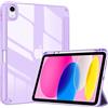 ProCase Cover iPad 11 Generazione A16 11 Pollici 2025/iPad 10 Generazione 10,9 Pollici 2022,Custodia con Portapenna Auto Sonno/Veglia -Viola