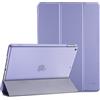 ProCase Cover per iPad 9 2021/8 2020/7 2019/iPad 10.2" Custodia[A2602 A2603 A2604 A2605 A2270 A2428 A2429 A2430 A2197 A2198 A2200], Smart Cover Sottile Leggero Traslucida Smerigliata (Viola Chiaro)