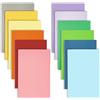 DWIYITTN 12 Pezzi Quadernino Piccolo, 12,7 x 8,9 cm Taccuino Tascabile con Copertina Kraft 36 Pagine Quaderno Appunti Mini Block notes per Agende,Planner, Diario di Viaggio, 2 x 6 colori assortiti