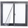 Icegrey, zanzariera per portafinestra, magnetica, tenda per porta del balcone, in 34 dimensioni, adatta per porte fino a 200 x 200 cm, ICG-80651-1-3-(110x150cm)