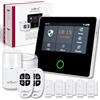 seQrell, Allarme Casa Senza fili, Sistema di Allarme casa senza Fili, Kit Antifurto casa, GSM 4G e WiFi, TOUCHSCREEN e Batteria da 1500mAh, App Tuya Smart Life, Alexa e Google, SQ4324C