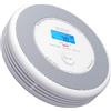 X-Sense Rilevatore di fumo e CO, Allarme vocale (Solo Tedesco), batteria sostituibile, nessun supporto per app e stazioni base SBS50, XP0A-SR, 1 Pezzo