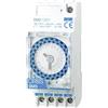 Orbis DUO QRD 230 VAC Interruttore orario giornaliero modulare temporizzatore OB292032