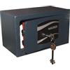 MAURER CASSAFORTE A MOBILE CON CHIAVE dim. 22x11x12H cm. peso 4,3 kg.