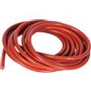DEJIN Strisce Di Tenuta In Silicone Solido Rosso Dia 1-6mm Lunghezza 5M, Guarnizione In Gomma O-ring Cavo Asta Tonda Impermeabile Ad Alta Temperatura(DIA 6mm)